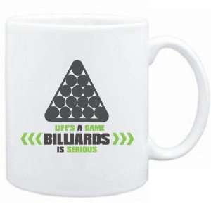  New  Lifes A Game . Billiards Is Serious  Mug Sports 