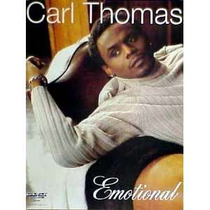 CARL THOMAS Emotional 17x22 Poster