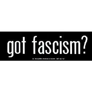  got fascism? Automotive