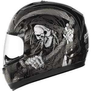   Alliance Full Face Motorcycle Helmet Black Harbinger XXL 2XL 0101 5589