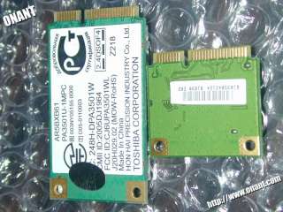 New Atheros AR9285 802.11n 150M WiFi PCIe Half MiniCard  