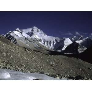  Mt. Everest Seen from the North Side, Tibet Travel Premium 