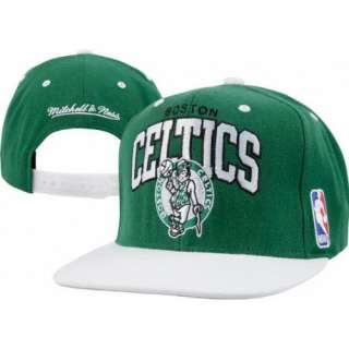   Celtics Mitchell and Ness NA80Z Snapback Snap Back Team Arch Cap Hat