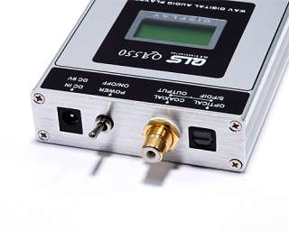 QLS QA 550 Hi Fi Audiophile Wav Digital Audio Player  