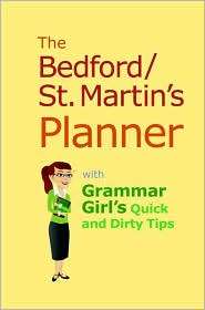 Bedford St. Martin Planner, (0312480237), Lois Hassan, Textbooks 