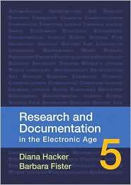 Research and Documentation in the Electronic Age, (0312566727), Diana 