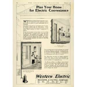   Maid Wife Bedroom Vacuuming   Original Print Ad