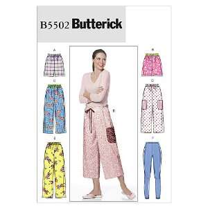  Butterick Patterns B5502 Misses/Misses Petite Shorts 