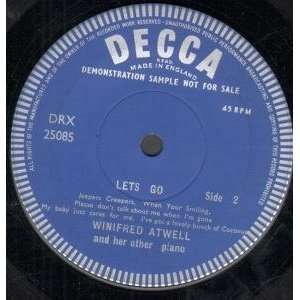    LETS GO 7 INCH (7 VINYL 45) UK DECCA WINIFRED ATWELL Music