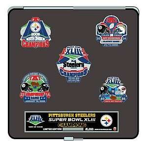   Pittsburgh Steelers Super Bowl XLIII Champs Pin Set
