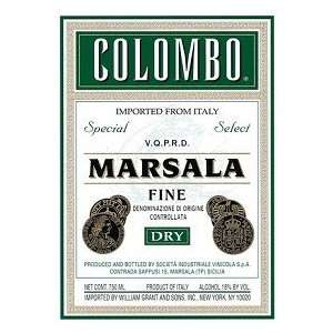  Colombo Dry Marsala 375ml Grocery & Gourmet Food
