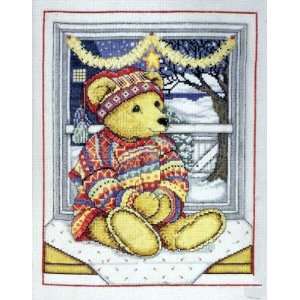  Cross Stitch Kit Bear At Window From Design Works Arts 