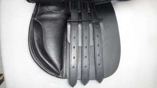 Genuine Leather Eng. Jumping Saddle+ saddlepad + girth , EJS 001