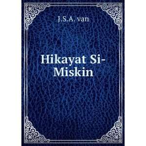  Hikayat Si Miskin J.S.A. van Books