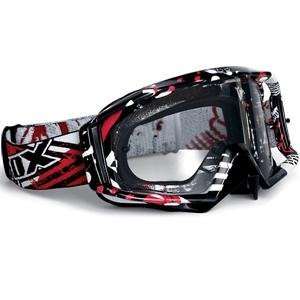  Fox Racing Youth Main Explode Goggles     /Black/Red 