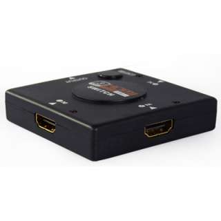 Port 1080p 1.3 HDMI MINI SPLITTER SWITCH BOX For PS3 Xbox 360 HDTV 