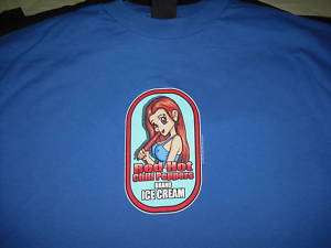 RED HOT CHILI PEPPERS RHCP Ice Cream T Shirt **NEW XL  