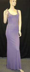 NWT JEAN PAUL GAULTIER Long Purple Dress 46 12 $1495  
