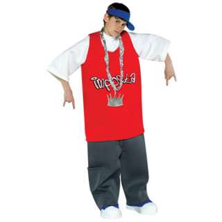 Yo Imposta Teen 12 16 Rapper Rap Costume Jumpsuit Tie Halloween Ret $ 