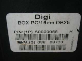 Digi Ports 16/em Box PC/16em 50000478 16 Port Parallel  