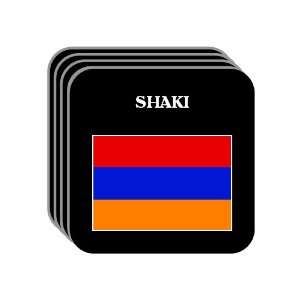  Armenia   SHAKI Set of 4 Mini Mousepad Coasters 