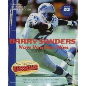  Barry Sanders Autographed Copy of his Authorized 