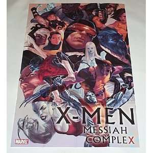 36 by 24 X Men Messiah Complex 3 by 2 foot Marvel Comic Dealer Promo 