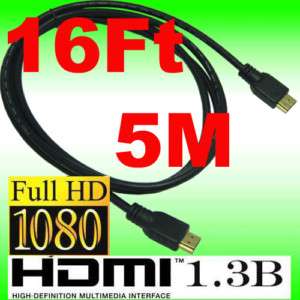  5M HDMI Cable 16ft HD HDTV PS3 xBox360 BluRay 1080p k4d 