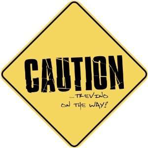   CAUTION  TREVINO ON THE WAY  CROSSING SIGN