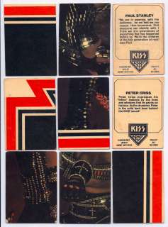 1978 KISS Donruss cards singles pick your own Used  