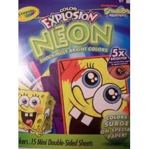   ~ Spongebob Squarepants with Shockingly Bright Colors Toys & Games