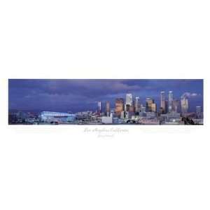  Los Angeles Storm Clouds Poster Print