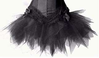 Black TuTu Petticoat Mini Skirt XL 12 14  