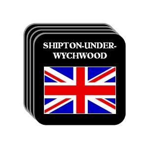 UK, England   SHIPTON UNDER WYCHWOOD Set of 4 Mini Mousepad Coasters