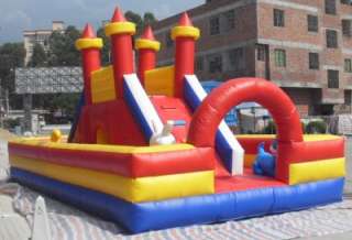 time used HUGE Inflatable Slide / bounce house for small kids 13 