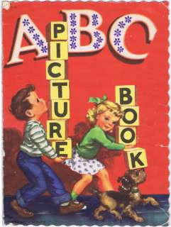 ABC PICTURE BOOK by Florence Sarah Winship SC (1948)  