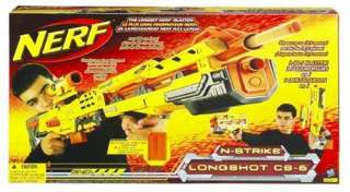 NERF N Strike Longshot CS 6 Sniper Dart Gun *New in Box*  