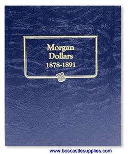 Whitman US Coin Album Morgan Dollars Vol. I 1878 1891  