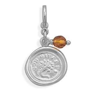  God Give Us Charm with Amber Bead Jewelry