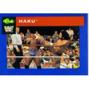 1991 Classic WWF Wrestling Card #55  Haku  Sports 