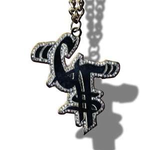  WWE Cryme Tyme Silver Diamond Pendant 