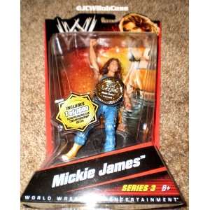  Mattel WWE Wrestling Basic Series 3 Action Figure Mickie 