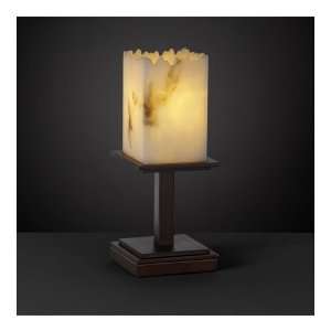 Justice Design Group FAL 8698 17 DBRZ Lumenaria 1 Light Table Lamps in 