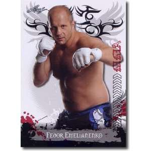 2010 Leaf MMA #1 Fedor Emelianenko (Mixed Martial Arts) Trading Card 