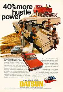1970 Datsun Pickup Truck Vintage Advertisement Ad P35  