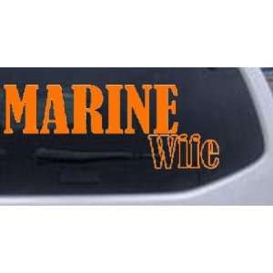   Marine Wife Military Car Window Wall Laptop Decal Sticker Automotive
