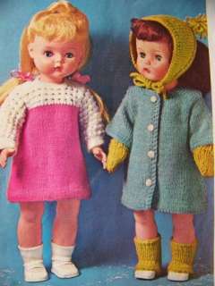 FAB 70s Barbie Fashion & Baby Doll Clothes Outfits Knit Crochet Sew 