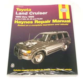 Manual Book Toyota Land Cruiser FJ60 FJ62 FzJ80 Owners