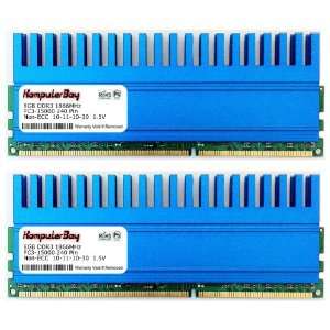  Komputerbay 16GB (2x 8GB) DDR3 PC3 15000 1866MHz DIMM with 