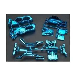  84224 Blue Plated Frame Set M05 Chassis Toys & Games